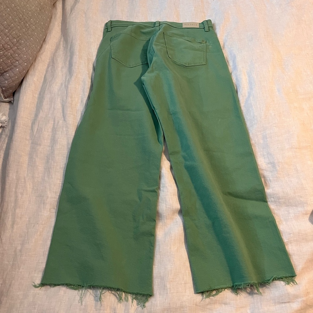Pistola light Green High-Rise Jeans